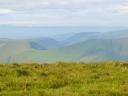 View across the hills